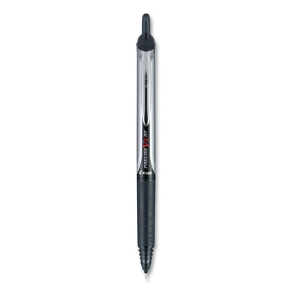Pilot Precise V5RT Roller Ball Pen, Retractable, Extra-Fine 0.5 mm, Black Ink, Black Barrel, 30/Pack