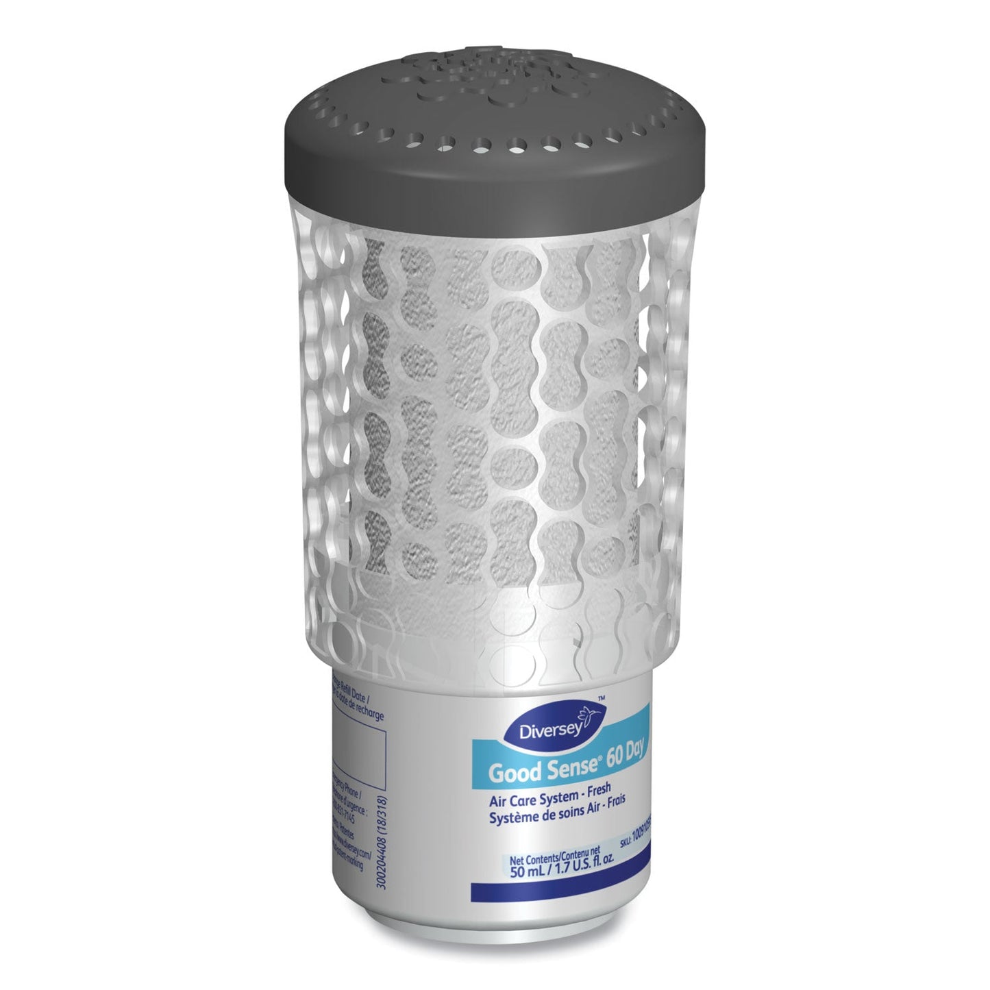 Diversey Good Sense 60-Day Air Care System, Fresh Scent, 1.7 oz, 6/Carton