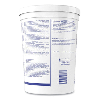Diversey Floor Conditioner/Odor Counteractant, Powder, 0.5 oz Packet, 90/Tub, 2/Carton