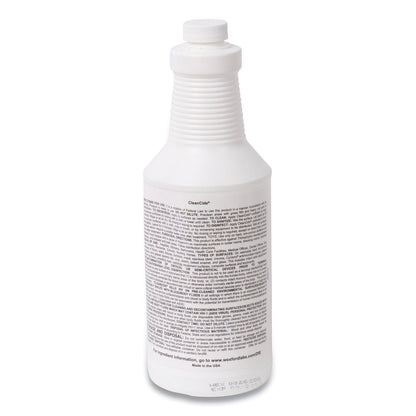 Wexford Labs CleanCide RTU Disinfecting Cleaner, Light Citrus Scent, 32 oz Bottle, 12 Bottles and 4 Trigger Sprayers/Carton