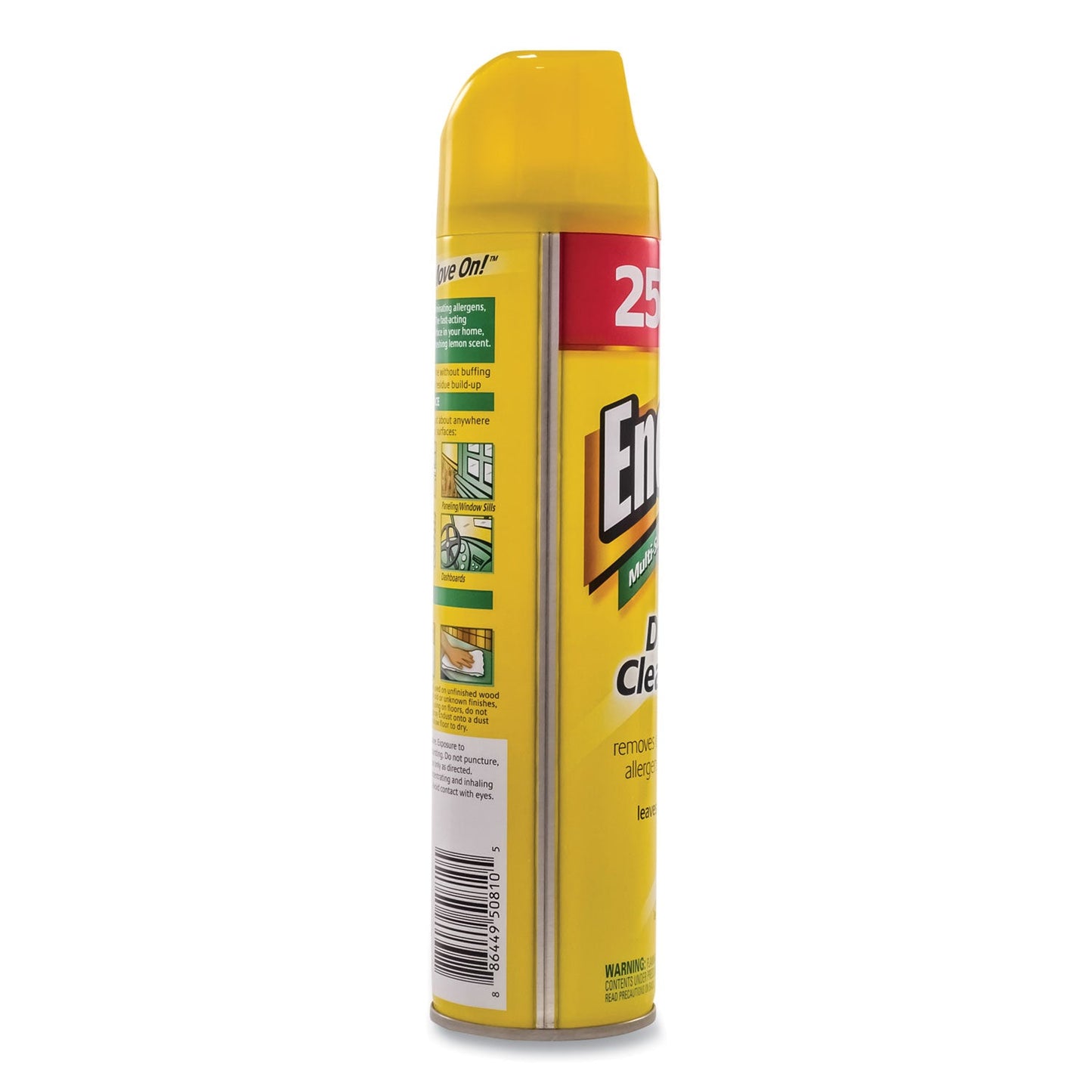 Diversey Endust Multi-Surface Dusting and Cleaning Spray, Lemon Zest, 12.5 oz Aerosol Spray