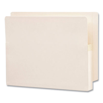 Smead Manila End Tab File Pockets, 1.75" Expansion, Letter Size, Manila, 25/Box