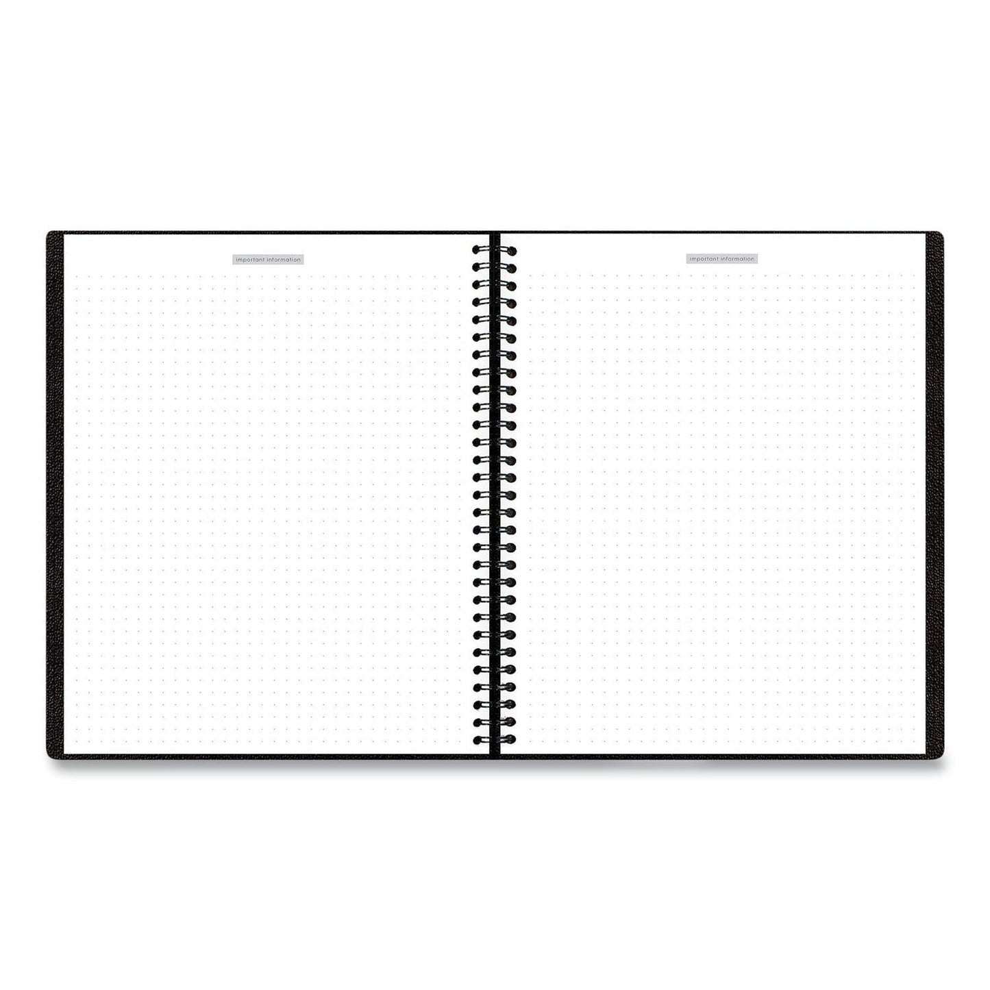 Blue Sky Aligned Monthly Planner with Built-In Pocket Page, 11 x 9, Black Cover, 12-Month (Jan to Dec): 2023