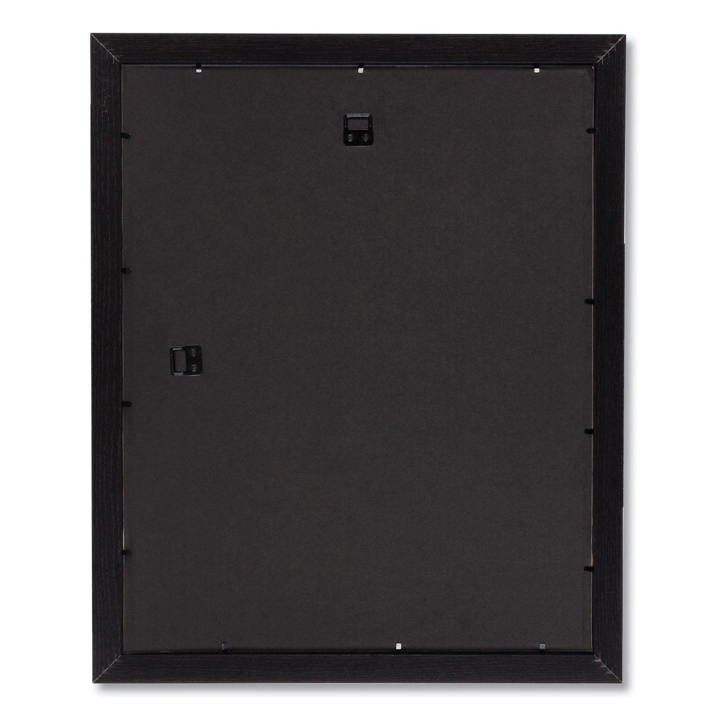 DAX Black Solid Wood Poster Frames with Plastic Window, Wide Profile, 16 x 20