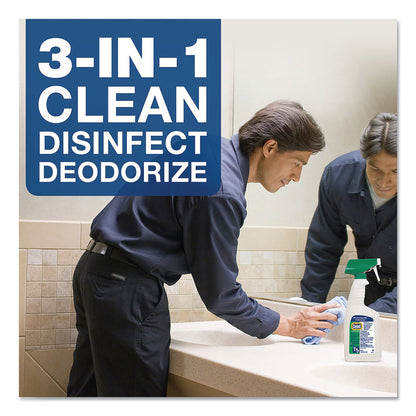 Comet Disinfecting-Sanitizing Bathroom Cleaner, 32 oz Trigger Spray Bottle