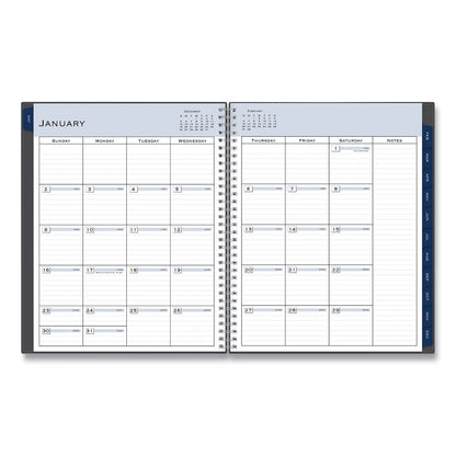Blue Sky Passages Weekly/Monthly Planner, 11 x 8.5, Charcoal Cover, 12-Month (Jan to Dec): 2023