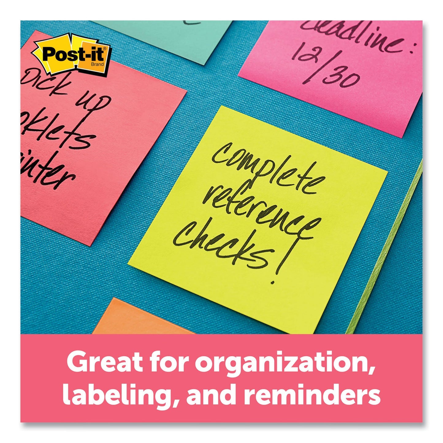 Post-it Original Pop-up Refill Cabinet Pack, 3" x 3", Poptimistic Collection Colors, 100 Sheets/Pad, 18 Pads/Pack