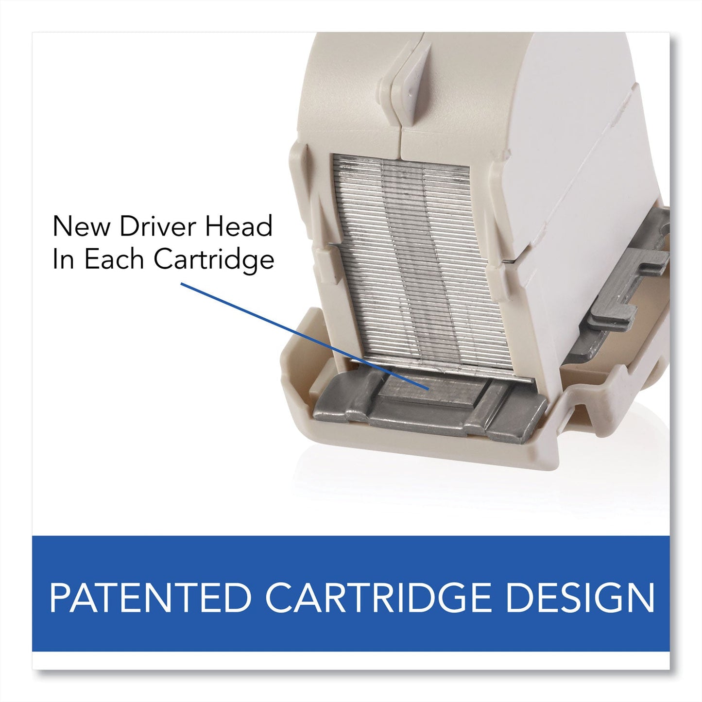 Swingline Desktop Electric Stapler Cartridge, 0.25" Leg, 0.5" Crown, Steel, 1,500/Cartridge, 2 Cartridges/Box, 3000/Box