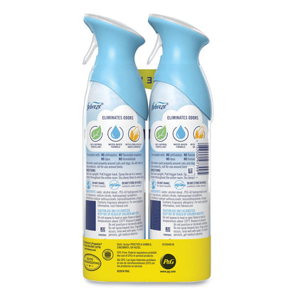 Febreze AIR, Linen and Sky, 8.8 oz Aerosol Spray, 2/Pack