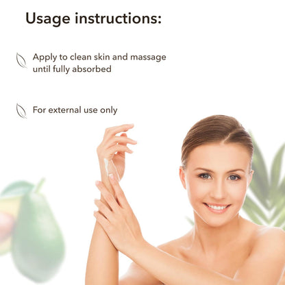 Hand Cream Deep Nutrition Organic Avocado