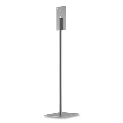 HON Hand Sanitizer Station Stand, 12 x 16 x 54, Silver