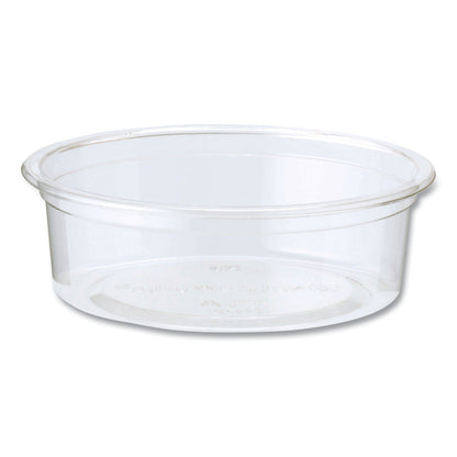 World Centric PLA Clear Cold Cups, Flat Style, 2 oz, Clear, 2,000/Carton