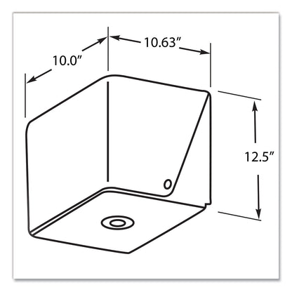 Kimberly-Clark Professional* In-Sight Sr. Center Pull Dispenser, 10.65 x 10 x 12.5, Smoke