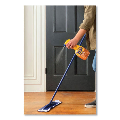Zep Commercial Hardwood and Laminate Cleaner, 32 oz Spray Bottle, 12/Carton