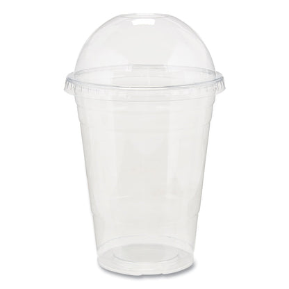 Dixie Clear Plastic PETE Cups, 16 oz, 50/Sleeve, 20 Sleeves/Carton