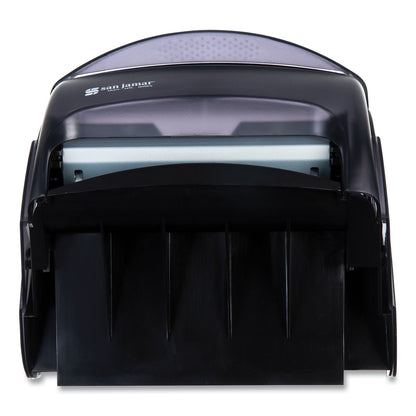 San Jamar Integra Lever Roll Towel Dispenser, 11.5 x 11.25 x 13.5, Black Pearl