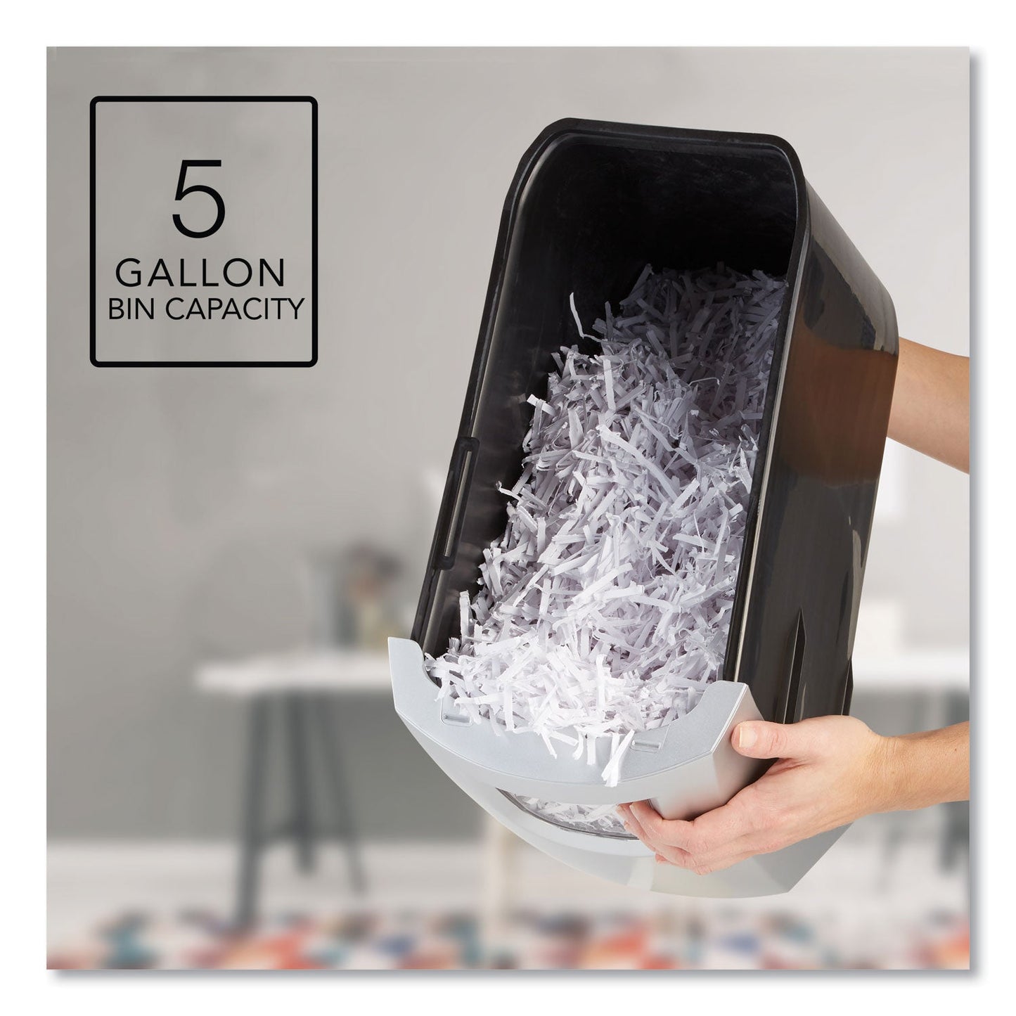 GBC EX12-05 Super Cross-Cut Shredder, 12 Manual Sheet Capacity