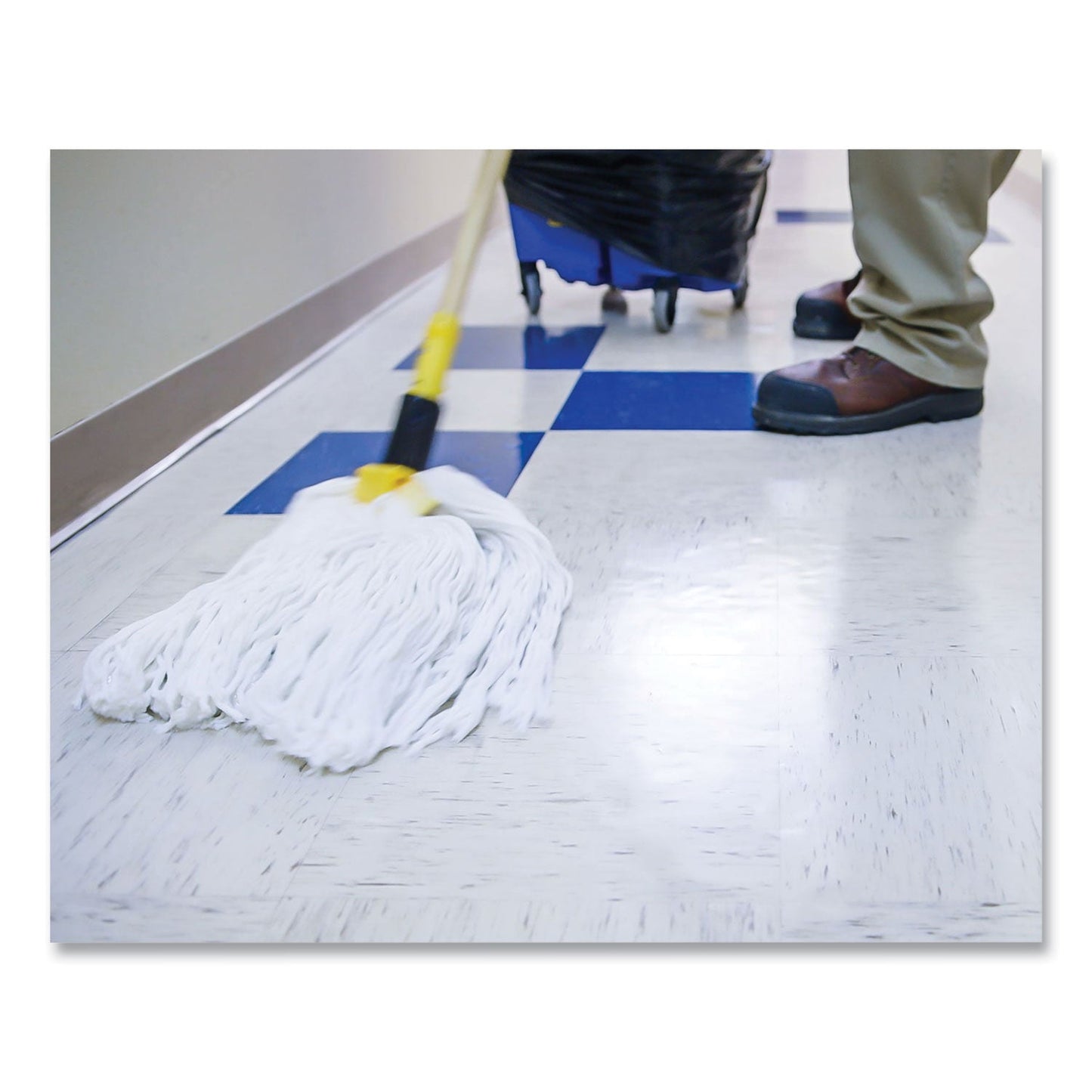 Zep Commercial Wet Look Floor Polish, 1 gal Bottle