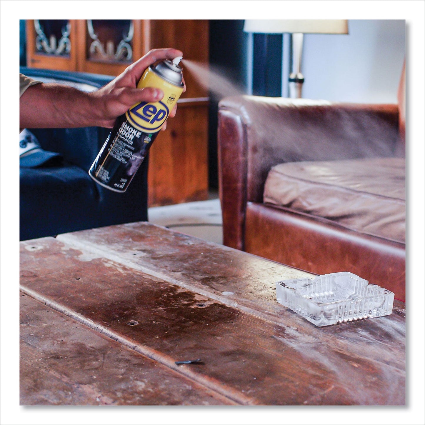 Zep Commercial Smoke Odor Eliminator, Fresh, 16 oz, 12/Carton