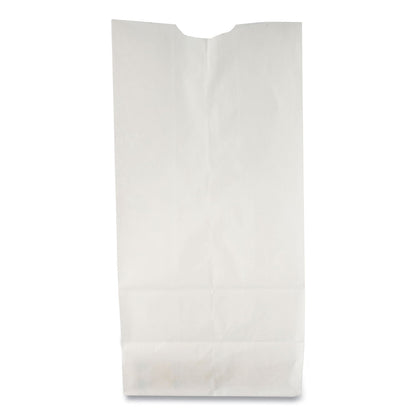 General Grocery Paper Bags, 30 lb Capacity, #2, 4.31" x 2.44" x 7.88", White, 500 Bags