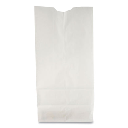 General Grocery Paper Bags, 35 lb Capacity, #6, 6" x 3.63" x 11.06", White, 500 Bags