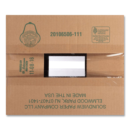 Marcal 100% Recycled Lunch Napkins, 1-Ply, 11.4 x 12.5, White, 400/Pack