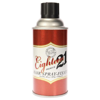 18.21 Eighteen 21 Premium Hairspray- Fixatif 9.6 Oz