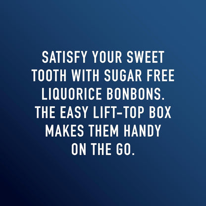 Swiss Imports Liquorice Sugarfree Candy Bonbons - 1.4oz