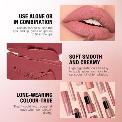 3 in 1 Matte Velvet Lip set