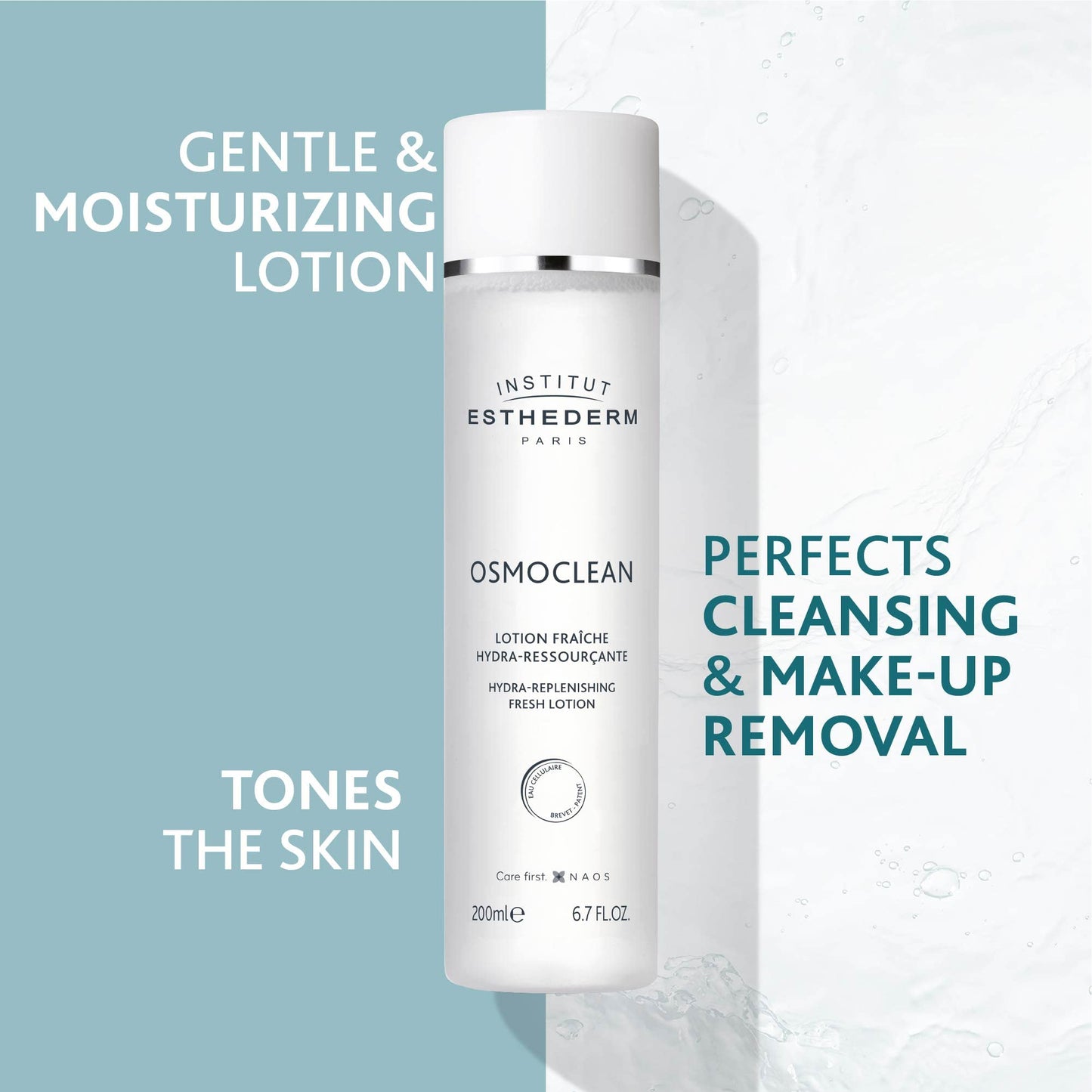 Esthederm Osmoclean Hydra Replenishing Fresh Lotion 200ml - Hydrating Toner for Sensitive Skin