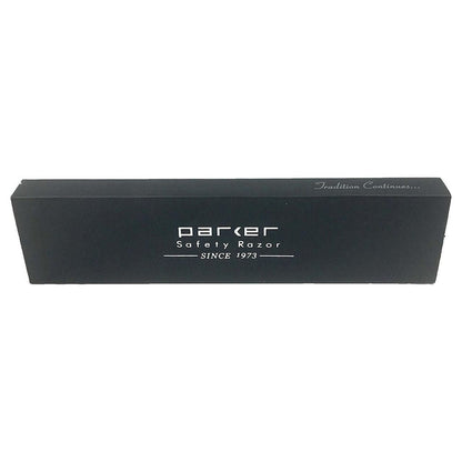 Parker SRX Heavy Duty Stainless Steel Handle Clip Type Barber Straight Razor