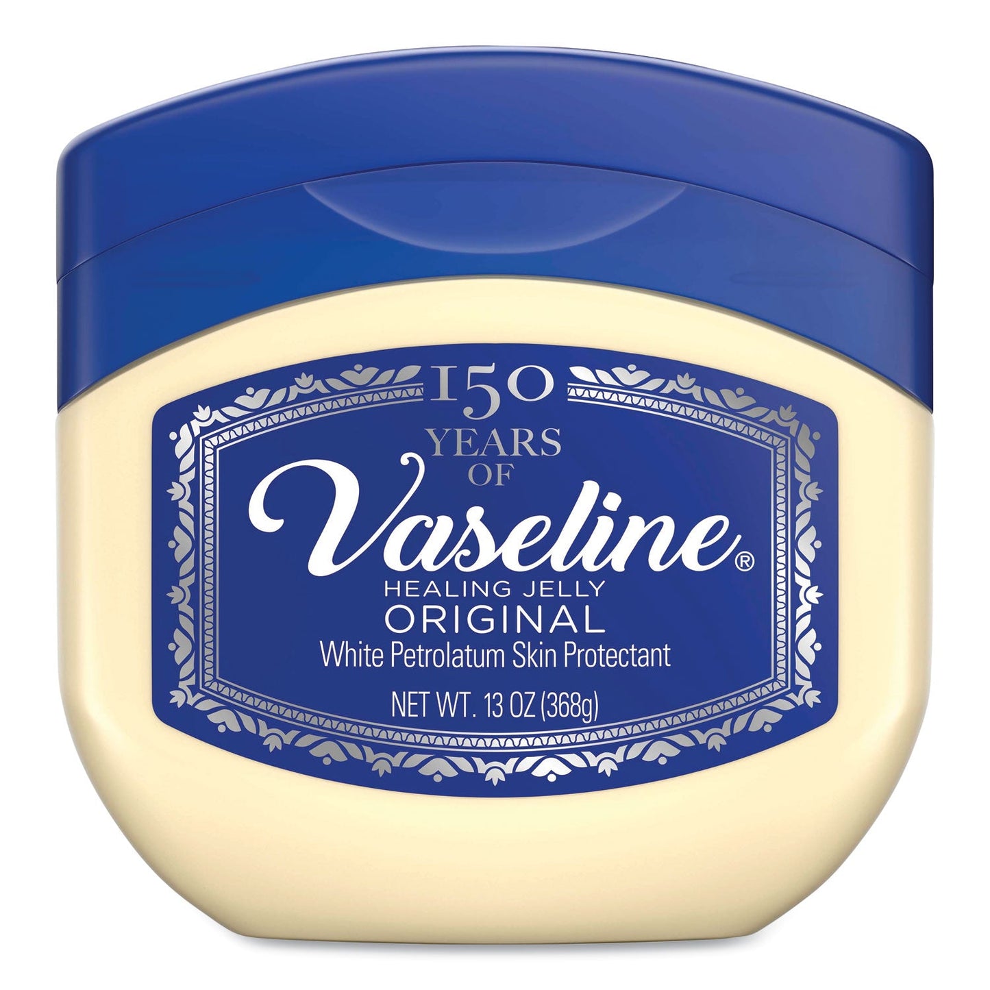 Vaseline Jelly Original, 13 oz Jar, 24/Carton