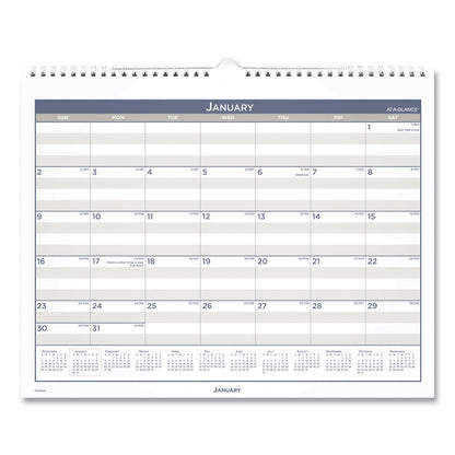 AT-A-GLANCE Multi Schedule Wall Calendar, 15 x 12, White/Gray Sheets, 12-Month (Jan to Dec): 2023