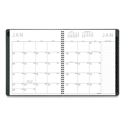 AT-A-GLANCE Contemporary Monthly Planner, 11 x 9, Forest Green Cover, 12-Month (Jan to Dec): 2023