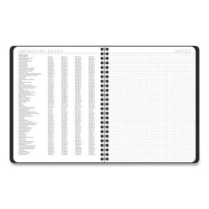 AT-A-GLANCE Contemporary Lite Weekly/Monthly Planner, 8.75 x 7, Black Cover, 12-Month (Jan to Dec): 2023