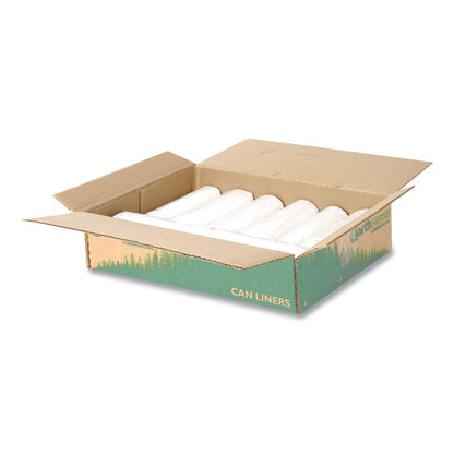 Earthsense Linear-Low-Density Recycled Tall Kitchen Bags, 13 gal, 0.85 mil, 24" x 33", White, 150/Box