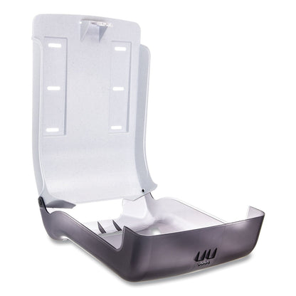 San Jamar Ultrafold Multifold/C-Fold Towel Dispenser, Classic, 11.75 x 6.25 x 18, Black Pearl