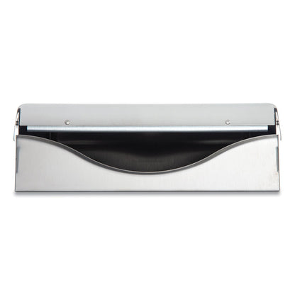 San Jamar C-Fold/Multifold Towel Dispenser, 11.38 x 4 x 14.75, Stainless Steel