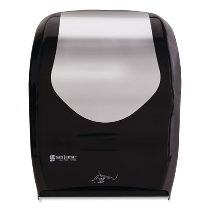 San Jamar Smart System with iQ Sensor Towel Dispenser, 16.5 x 9.75 x 12, Black/Silver