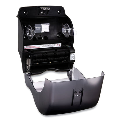 San Jamar Oceans Smart Essence Electronic Towel Dispenser, 11.88 x 9.1 x 14.4, Black