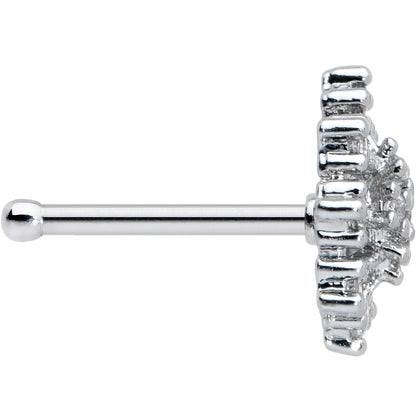 20G 5/16 Clear CZ Gem Constellation Nose Bone