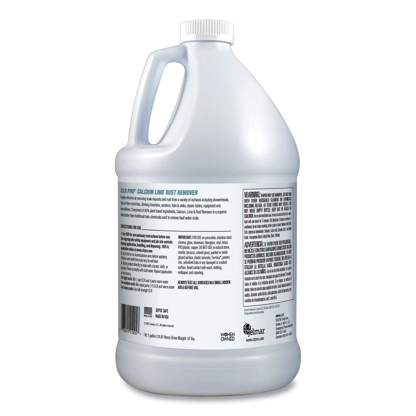 CLR PRO Calcium, Lime and Rust Remover, 1 gal Bottle