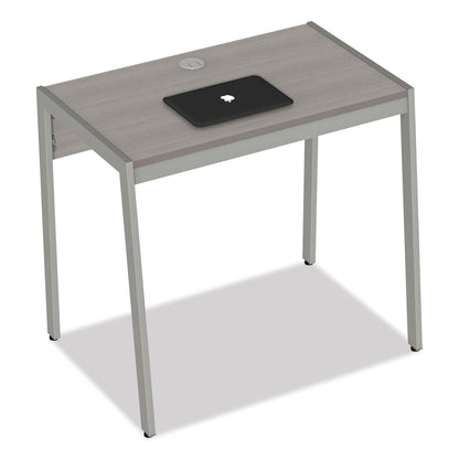 Linea Italia Klin Desk, 33" x 19" x 29.5", Ash