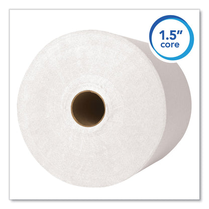 Scott Essential High Capacity Hard Roll Towels for Business, Absorbency Pockets, 1.5" Core, 8" x 1,000 ft, White, 12 Rolls/Carton