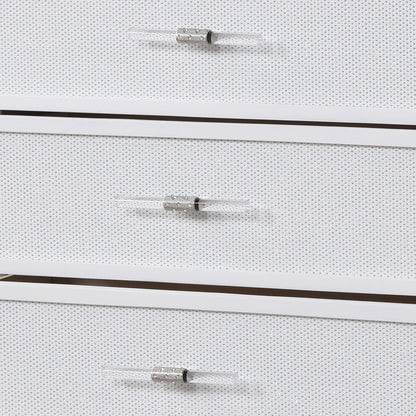 Opium - 5 Drawer Chest - White