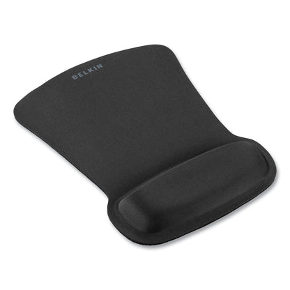 Belkin WaveRest Gel Mouse Pad with Wrist Rest, 9.3 x 11.9, Black