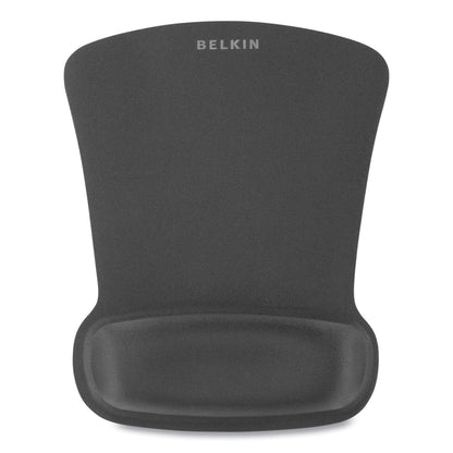 Belkin WaveRest Gel Mouse Pad with Wrist Rest, 9.3 x 11.9, Black
