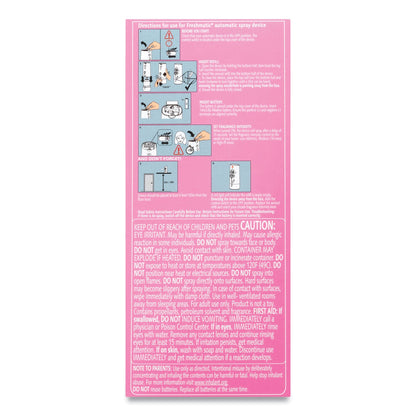 Air Wick Freshmatic Ultra Automatic Pure Starter Kit, 5.94 x 3.31 x 7.63, White, Tropical Flowers 4/Carton