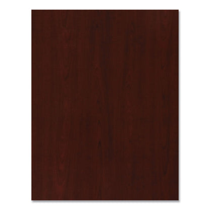 Bush Enterprise Collection Double Pedestal Desk, 70.13" x 28.63" x 29.75", Mocha Cherry, (Box 1 of 2)