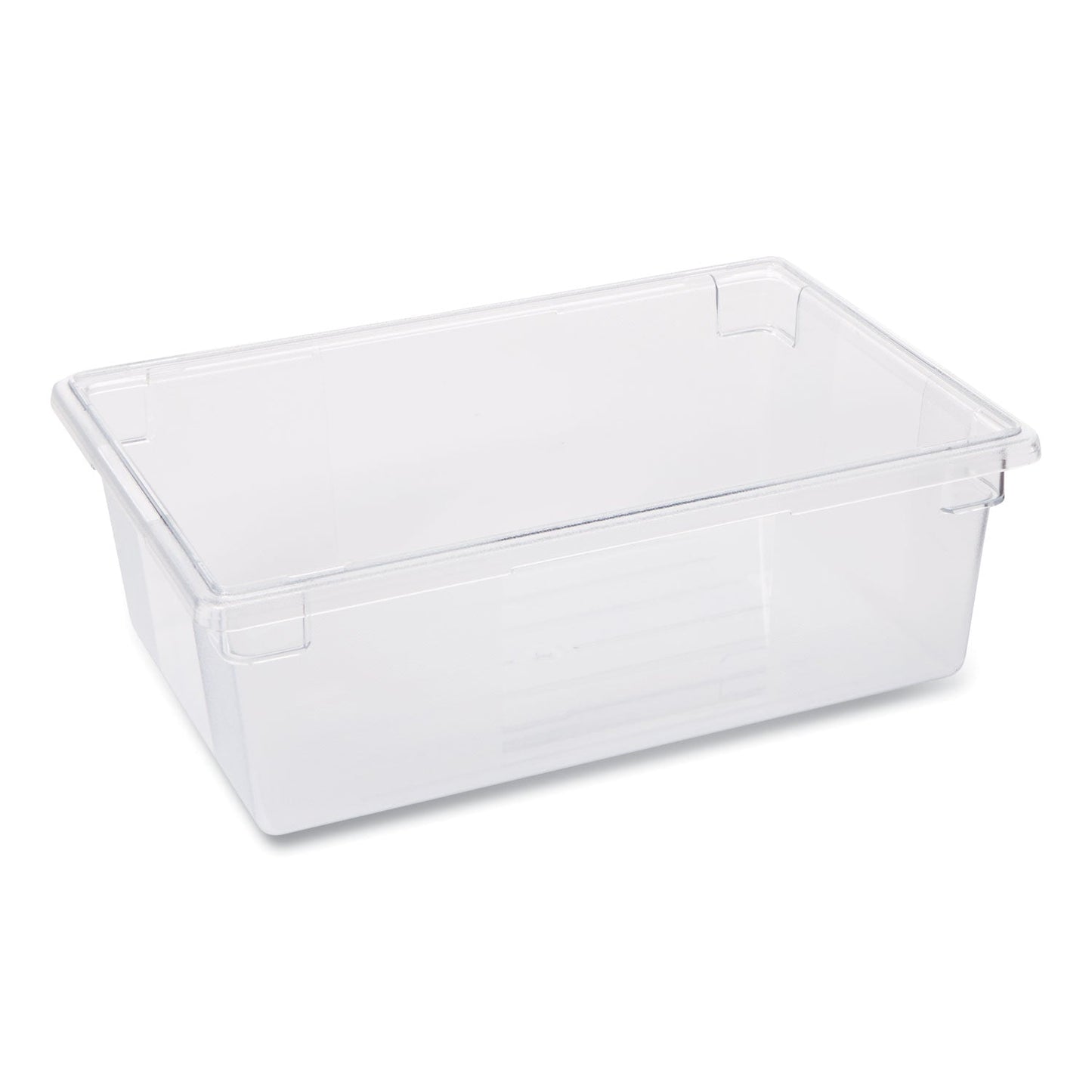 Rubbermaid Food/Tote Boxes, 12.5 gal, 26 x 18 x 9, Clear, Plastic